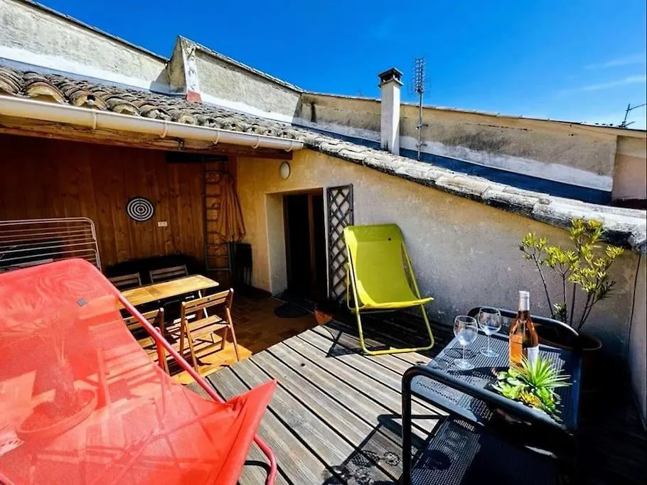 La Terrasse D'Olea, Au Coeur Du Village Buis-les-Baronnies 0*,  France