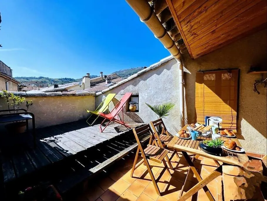 Hébergement de vacances La Terrasse D'Olea, Au Coeur Du Village Buis-les-Baronnies France