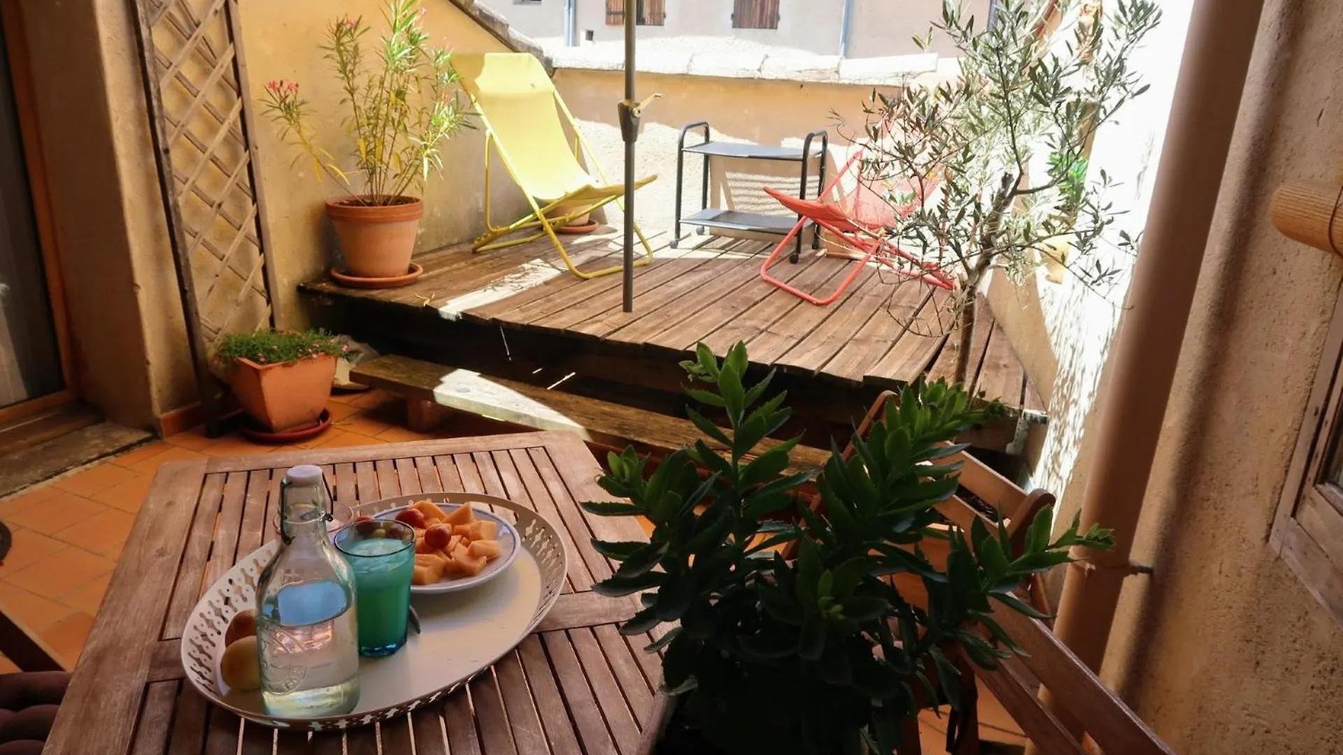 Hébergement de vacances La Terrasse D'Olea, Au Coeur Du Village Buis-les-Baronnies